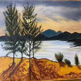 Landscape In oil paints